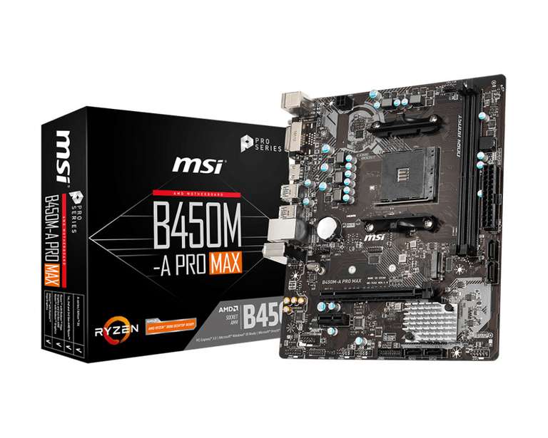 Carte-mère MSI B450M-A Pro Max - socket AMD B450 (vendeur tiers)