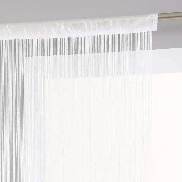 Rideau fil - 90 x 200 cm, Blanc