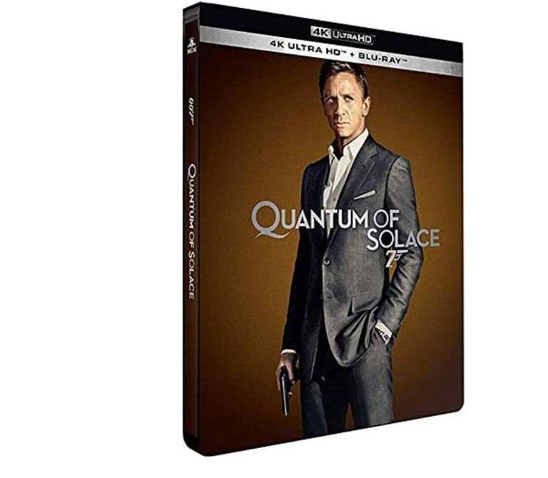 Blu-ray 4K UHD : Quantum of Solace - Édition SteelBook