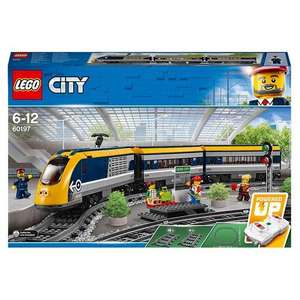 Jouet Lego City 60197 - Le train de passagers Télécommandé (via 22,37€ sur la carte fidélité)