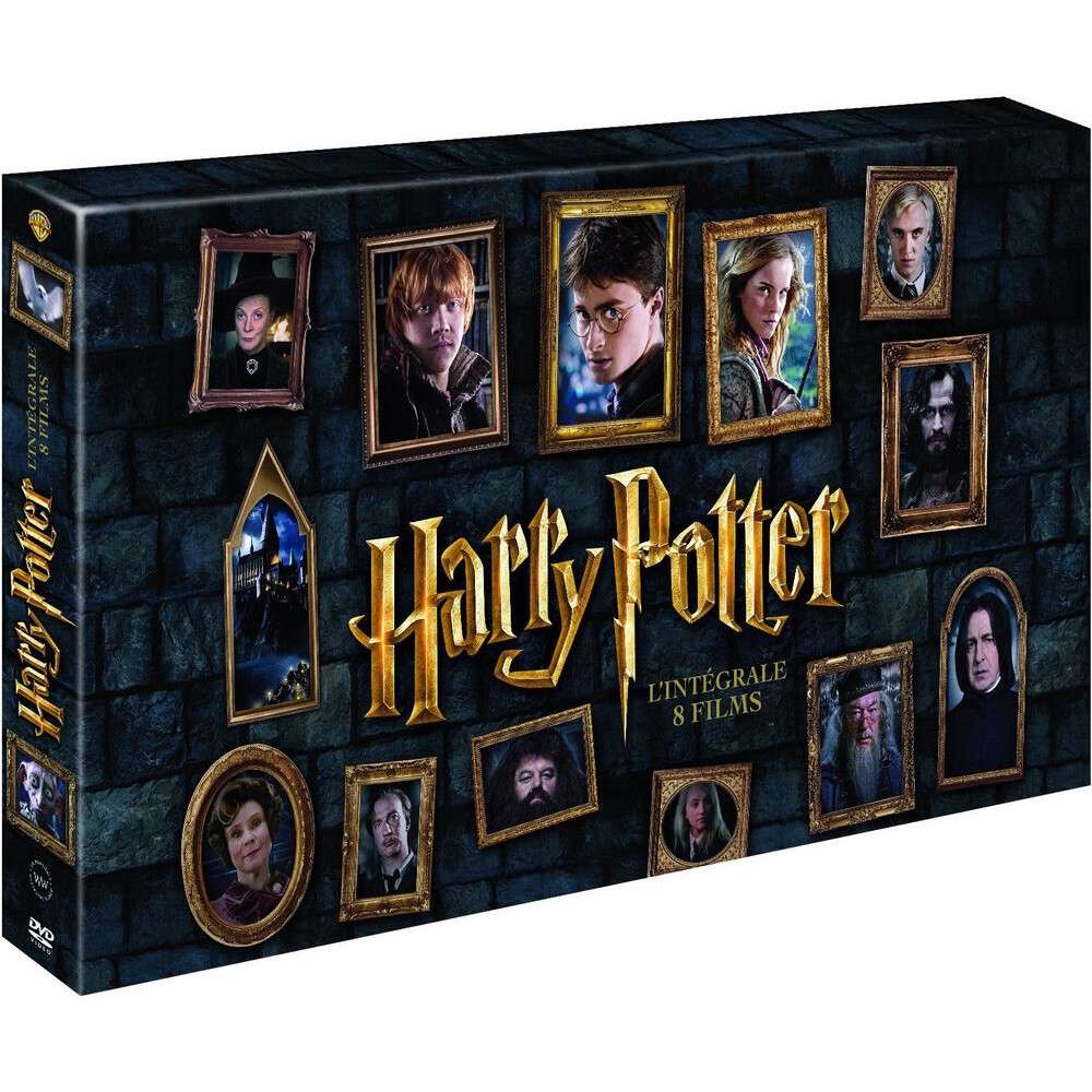 Coffret DVD Harry Potter - L'Intégrale des 8 films + baguette magique au choix à 39.99€ ou format Blu-ray + baguette magique à 58.99€