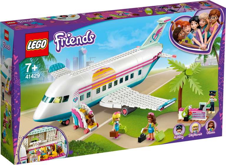 Jouet Lego Friends - L'avion de Heartlake City (41429)