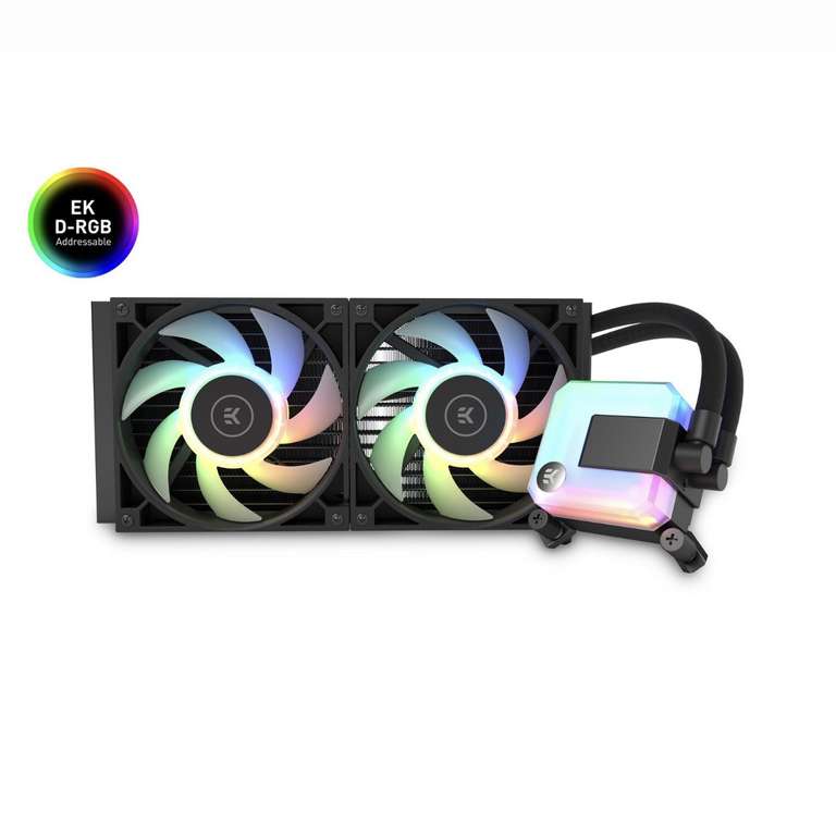 Watercooling AiO EK-AIO 280 D-RGB - RGB, AMD ou Intel (ekwb.com)