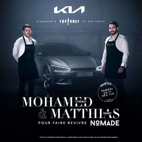 Un repas Nomade concocté par Mohamed Cheikh & Matthias Marc de Top Chef offert (200 premiers clients) - Nantes (44)