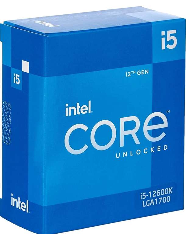 Processeur Intel Core i5-12600K - 3.7 GHz, Mode Turbo à 4.9 GHz