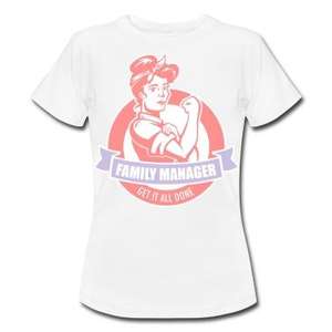 T-shirt mixte Family Manager