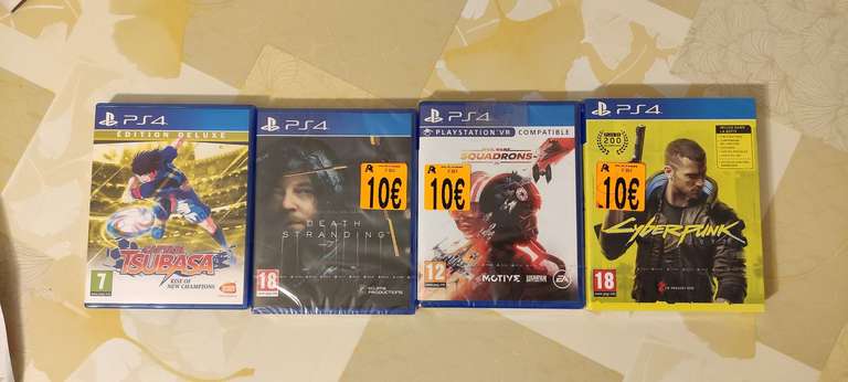 Sélection de jeux PS4 en promotion - Auchan
