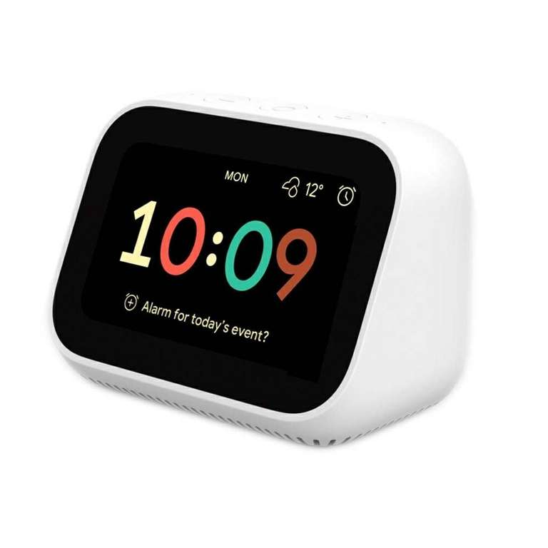 Assistant vocal / radio-réveil connecté Xiaomi Mi Smart Clock - Bluetooth 5.0 / Wi-Fi