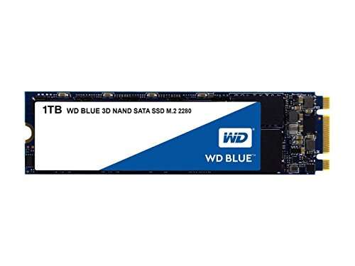 SSD interne M.2 Western Digital WD Blue WDS100T2B0B (TLC 3D, DRAM) - 1 To