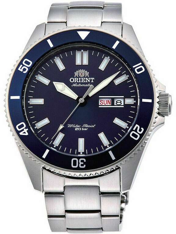 Montre automatique Orient Ray III (Kano) 44 mm RA-AA0009L19B - 20ATM (timeshop24.fr)