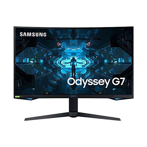 Écran PC 32" Samsung Odyssey G7 - WQHD, QLED VA, incurvé, 240 Hz, 1 ms, Freesync Premium