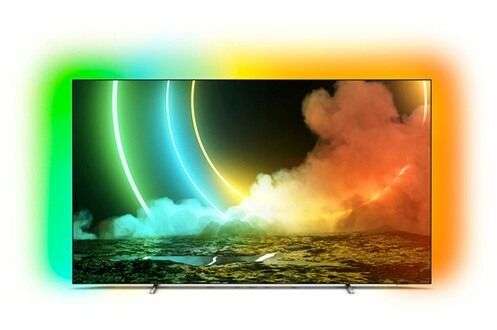 TV OLED 65" Philips 65OLED706 - 4K UHD, Dolby Vision, Dolby Atmos, HDMI 2.1, Smart TV, Ambilight 3 Côtés