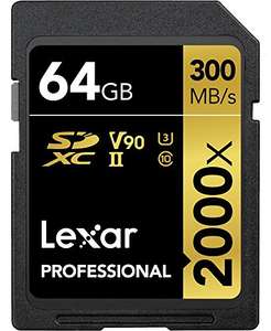 Carte SDXC Lexar Professional 2000x - 64 Go
