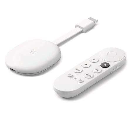 Passerelle multimédia Google Chromecast avec Google TV (+ 5€ en Rakuten Points) - Boulanger