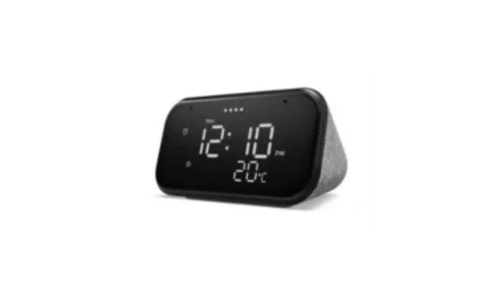 Réveil connecté avec écran 4" Lenovo Smart Clock Essential - Compatible Google Assistant