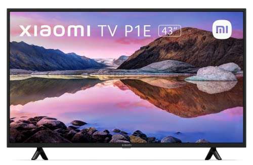 TV 43" Xiaomi Tv P1E - 4K UHD, HDR10, LED, Smart TV à 349€ ou TV 55" à 499€