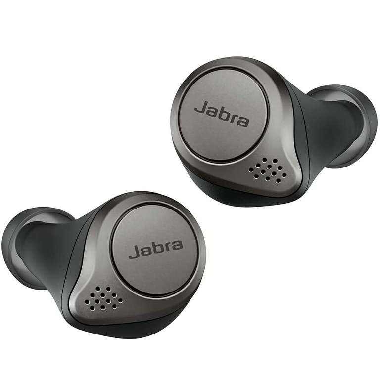 Écouteurs Bluetooth Jabra Elite 75t avec réduction de bruit active - Plusieurs coloris