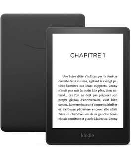 Liseuse 6.8" Kindle Paperwhite (8 Go); Éclairage chaud réglable (Sans publicités=