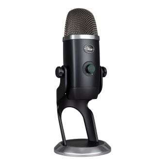 Microphone Logitech Yeti X Professional Noir filaire pour Gaming, Streaming et Podcasting