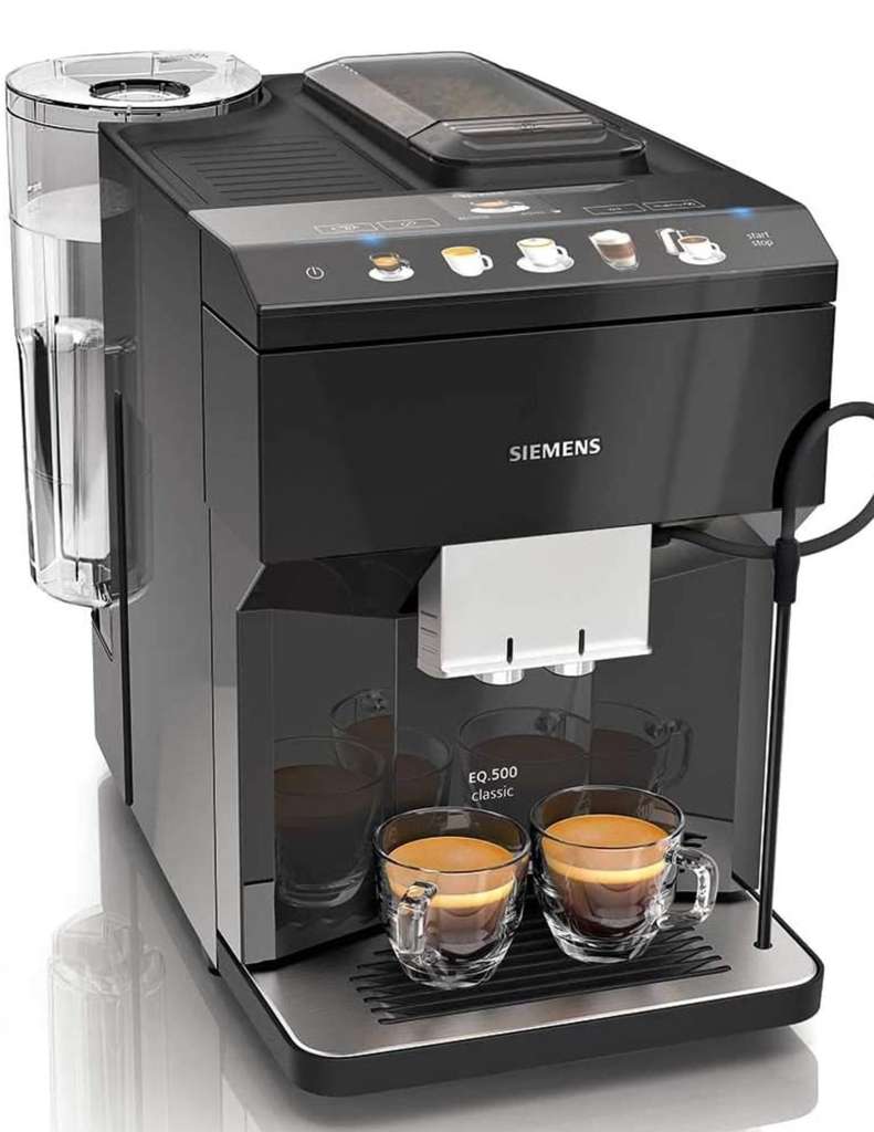 Machine à café automatique avec broyeur Siemens EQ.500 classic TP503R09 – avec écran TFT