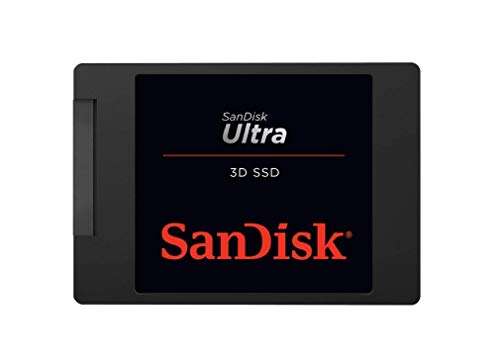 SSD Interne 2.5" Sata III SanDisk Ultra 3D TLC - 500 Go, vitesse de lecture allant jusqu'à 560 Mo/s (SDSSDH3-500G-G25)