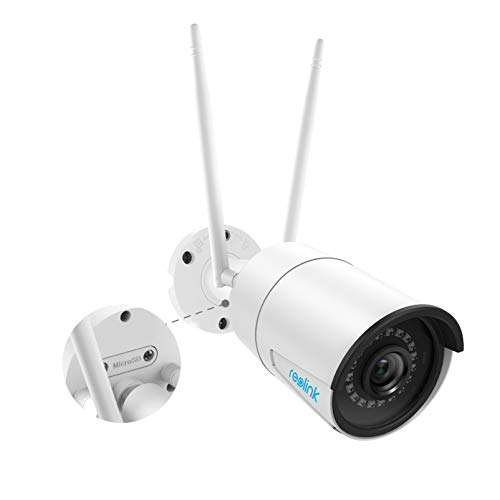 Caméra surveillance extérieure wifi Reolink RLC-410W - Vision nocturne sauvegarde SD (via coupon - vendeur tiers)