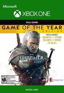The Witcher 3 : Wild Hunt - GOTY sur Xbox One & Series X|S (Dématérialisé - Store Argentine)