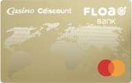 [Nouveaux clients] Carte bancaire Gold Casino & Cdiscount (Floa Bank) offerte pendant 12 Mois