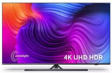 TV 50" Philips 50PUS8556 - 4K UHD, HDR10+, Dolby Vision, Ambilight 3 côtés, Android TV
