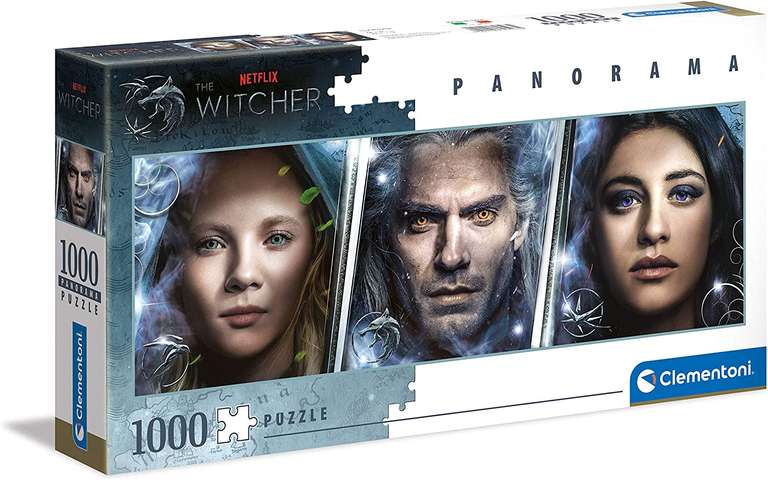 Puzzle Clementoni 39593 - The Witcher Panorama (1000 pièces)