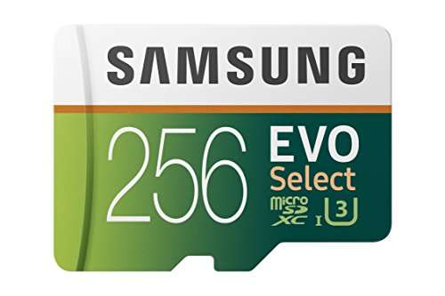Carte mémoire microSDXC Samsung Evo Select u3 - 256 Go