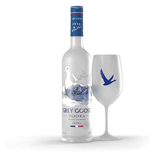 Coffret Cadeau Grey Goose Original - Vodka Premium Française 70cl + 1 verre