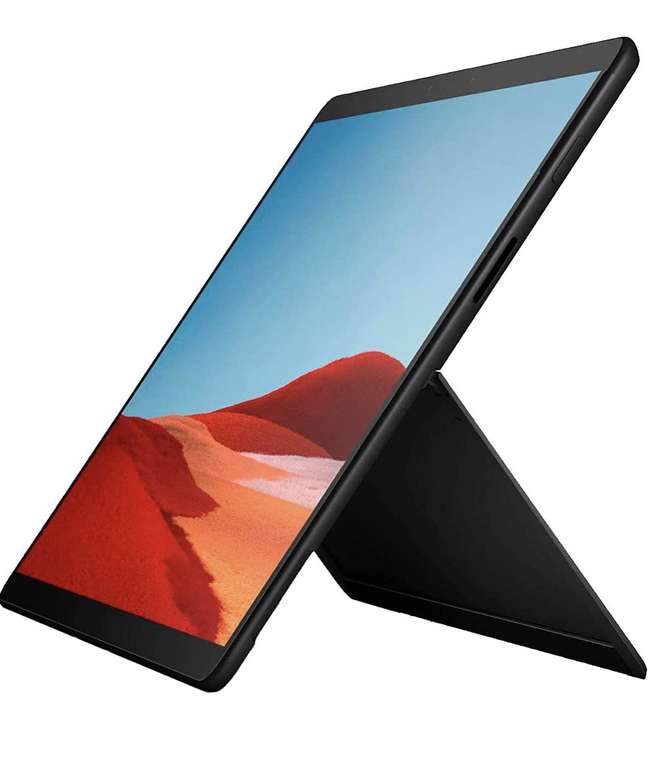 Tablette 13" Microsoft Surface Pro X - ‎2880 x 1920p, Microsoft SQ1, 8 Go RAM, 128 Go SSD, 4G+, Noir