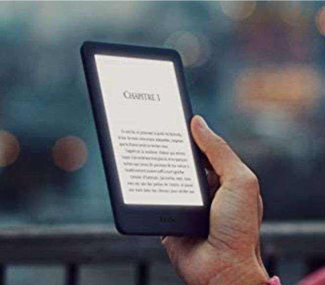 Liseuse 6" Kindle - 8 Go, Wi-Fi, sans publicités