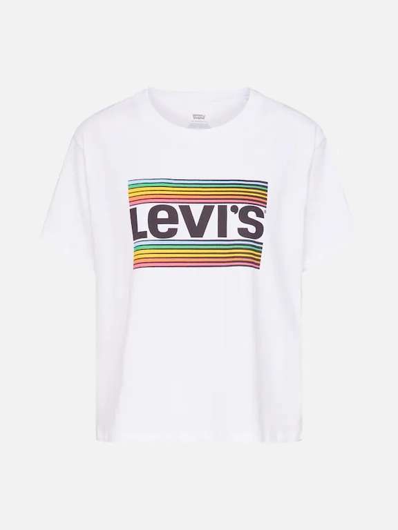 T-shirt imprimé Levi's - Blanc, Coupe femme