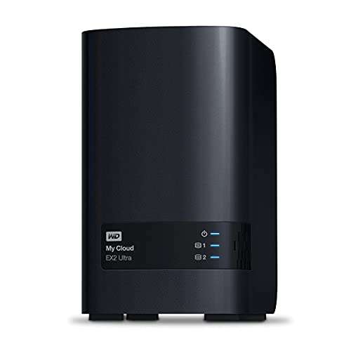 Serveur de stockage NAS Western Digital - 28 To - My Cloud EX2 Ultra (‎WDBVBZ0280JCH)