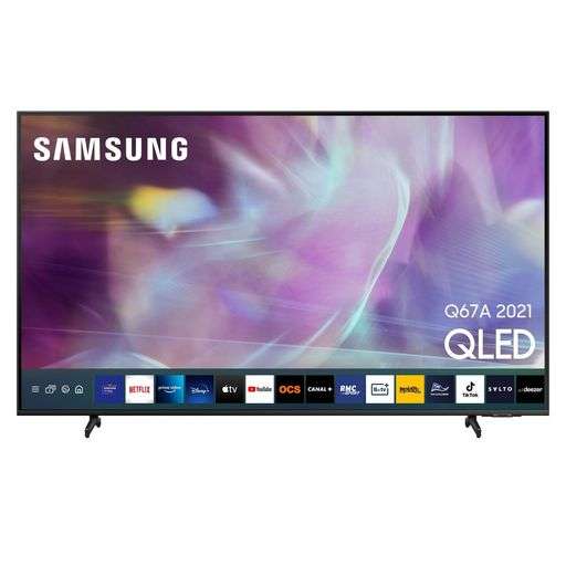TV 65" QLED Samsung QE65Q67A (2021) - 4K UHD (Via ODR 200€)
