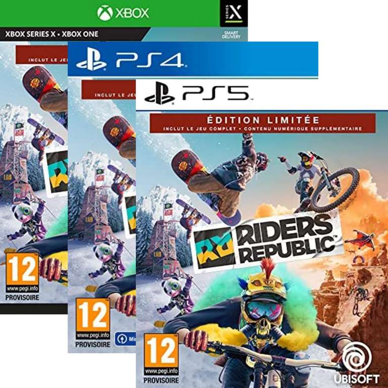 Riders Republic - Édition Limitée sur PS5, PS4 ou Xbox One / Series X