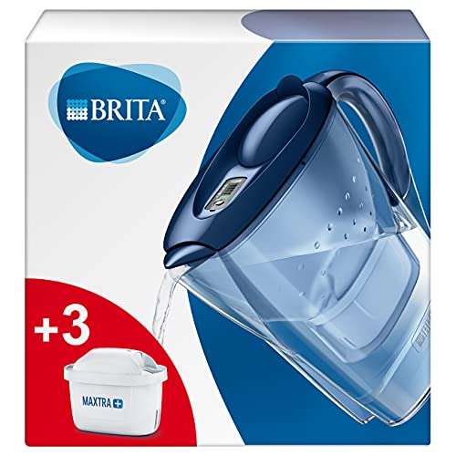 Carafe filtrante Brita Marella (2.4L) - avec 3 filtres MAXTRA+ inclus