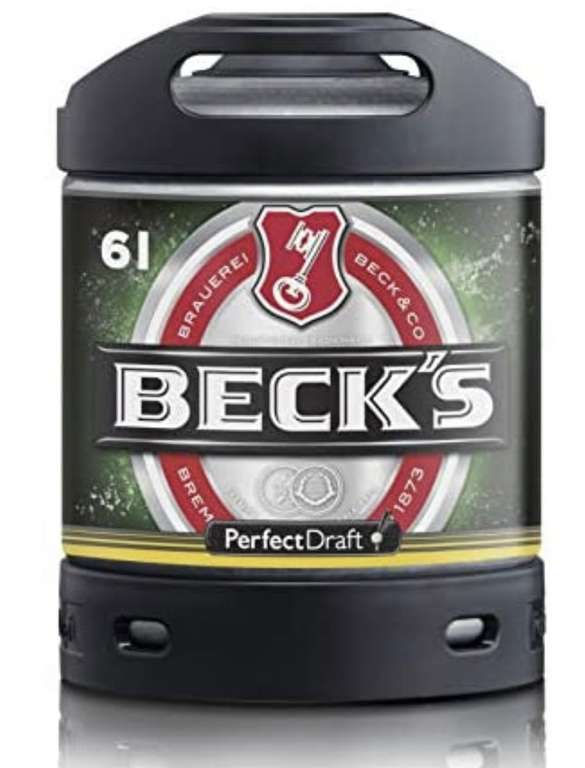 Fût pour tireuse à bière Perfectdraft Beck's - 6L + Consigne de 5€ incluse (via coupon - vendeur tiers)
