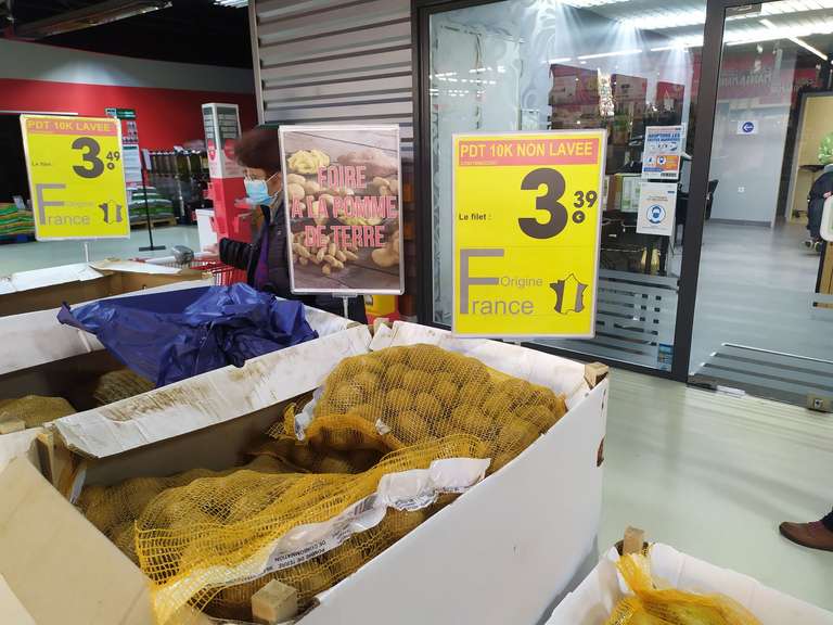 Filet de 10kg pommes de terre - Saint-Pair-sur-Mer (50)
