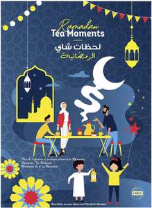 Calendrier du Ramadan Lipton - avec 60 sachets de thés différents