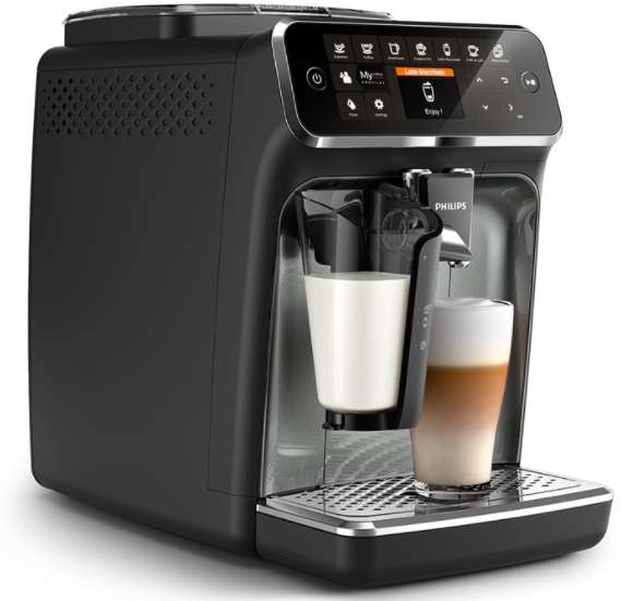 Machine à café à grain Philips Série 4300 EP4349/70 LatteGo Pack Zen Garantie 3 ans
