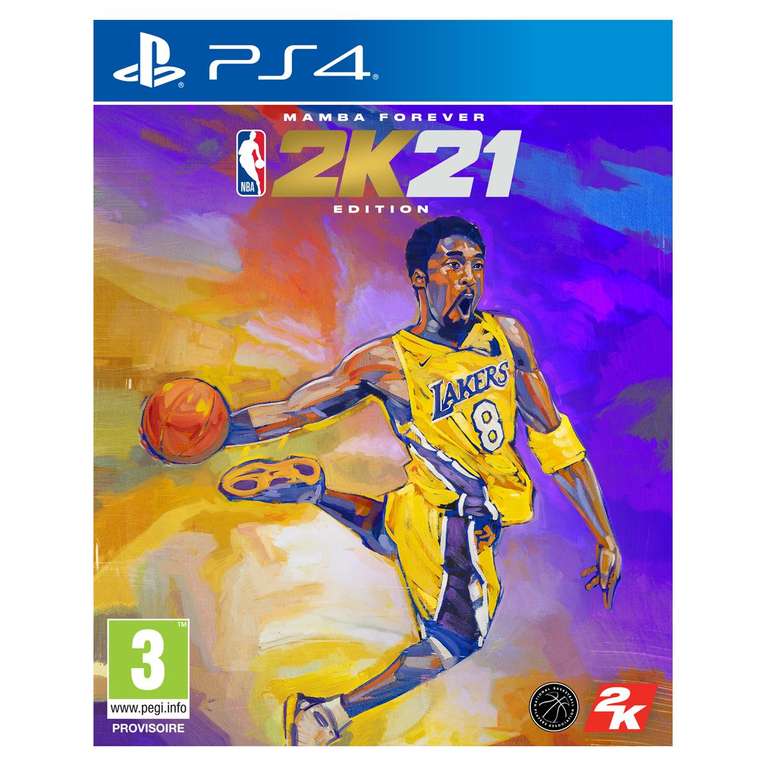 Jeu NBA 2K21 sur PS4 - Edition Mamba Forever