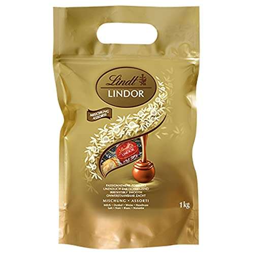 Sachet de chocolats assortis Lindt Lindor - 1 kg
