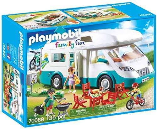 Jouet Playmobil Famille et Camping-Car (70088)