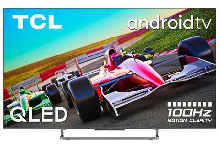 TV 55" TCL 55C729 (2021) - QLED 4K UHD, Android TV (via ODR de 100€ + 90€ en carte cadeau)