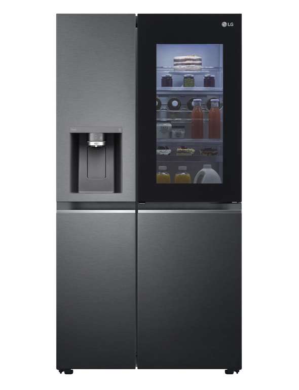 Réfrigérateur américain connecté LG GSXV90MCAE - 416 L, 348 kWh/an