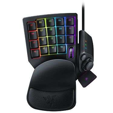 Pavé numérique RGB Keypad Gaming Razer Tartarus V2 - Noir