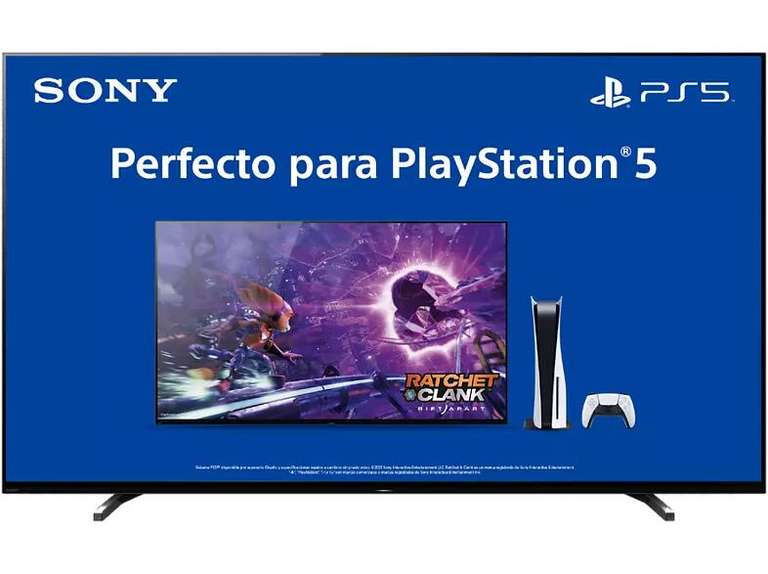 TV OLED 55" Sony 55A80J Bravia XR - 4K HDR, 120 Hz, Google TV (Smart TV), Dolby Atmos & Vision, IA, Noir (Frontaliers Espagne)